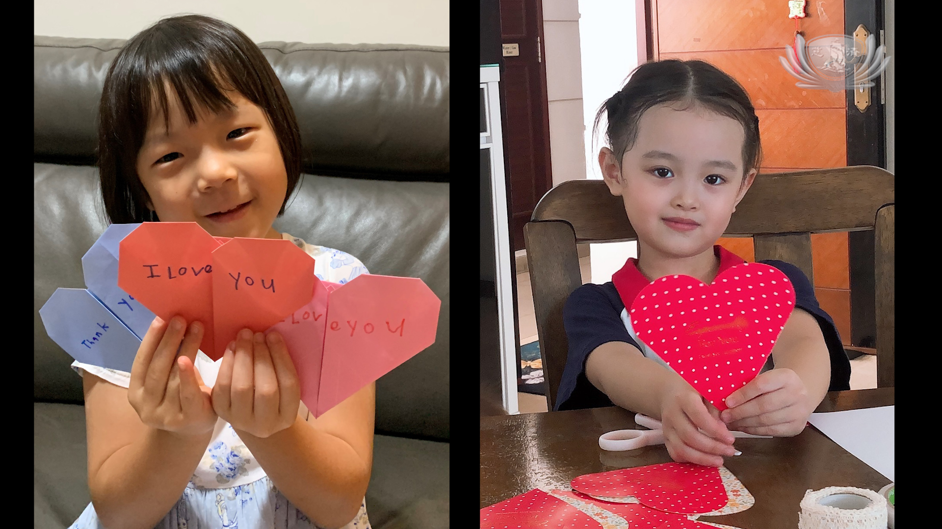 Preschool Children Show Their Care to Foreign Workers 